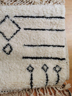 Tapis Berbère, Beni Ouarain 241X171 cm