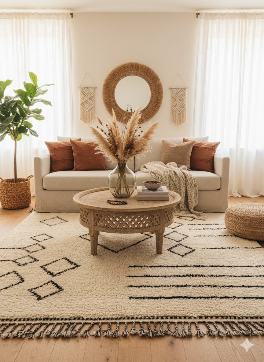 Tapis Berbère, Beni Ouarain 241X171 cm