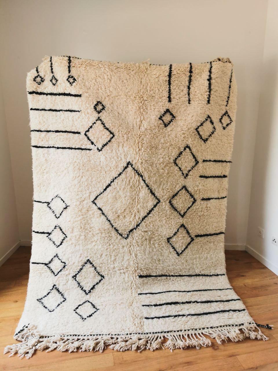 Tapis Berbère, Beni Ouarain 241X171 cm